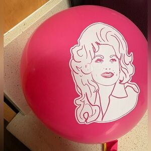 Dolly Parton latex party Balloons set of 9
